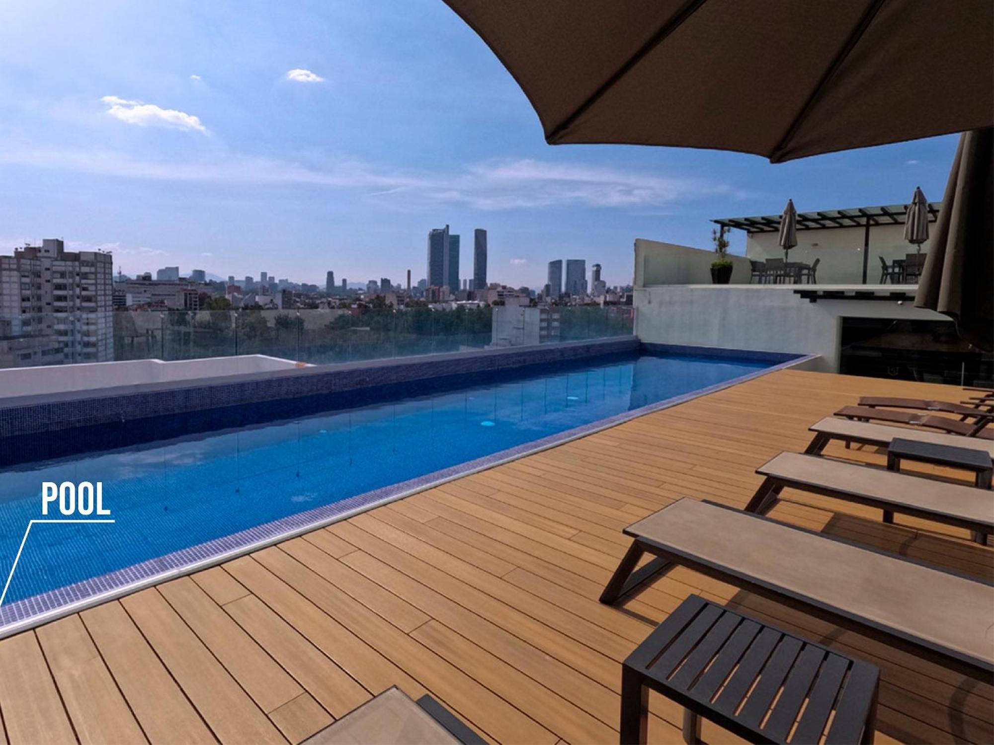 Amazing City Views Condesa Roma By Bamboo Skylife México DF Exterior foto