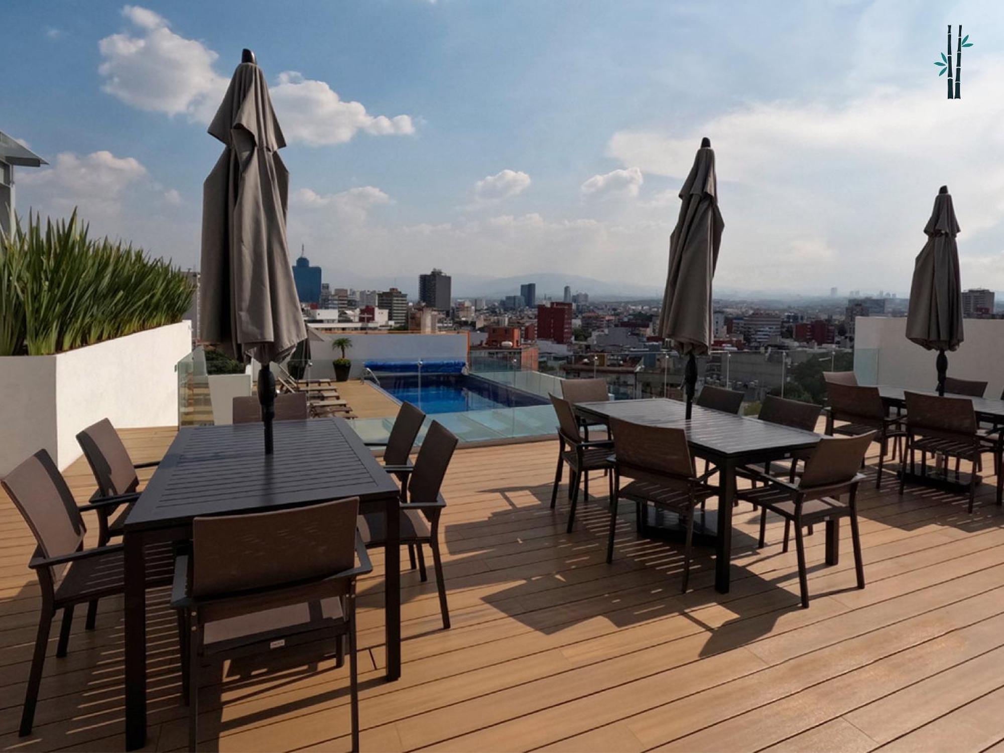 Amazing City Views Condesa Roma By Bamboo Skylife México DF Exterior foto